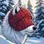 WhiteWolfWifHat